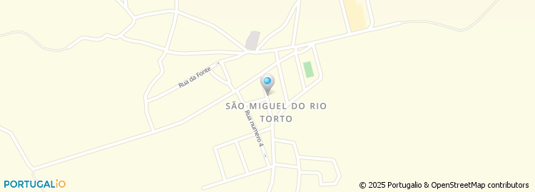 Mapa de Rua das Tangalhanas