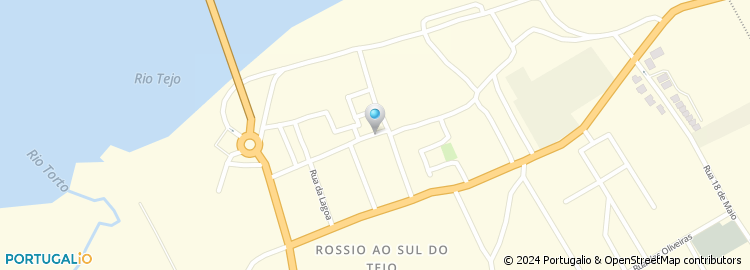 Mapa de Rua Forno do Vidro