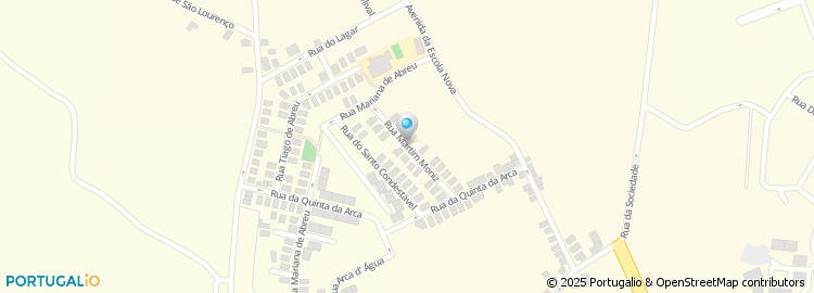 Mapa de Rua Manuel Constâncio