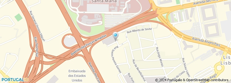 Mapa de Abreu & Matias, Lda