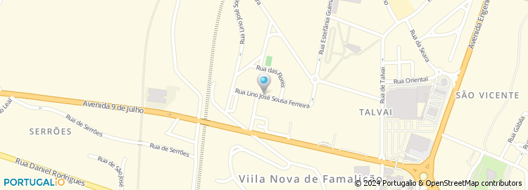 Mapa de Abreu & Vitor Pinto, Lda
