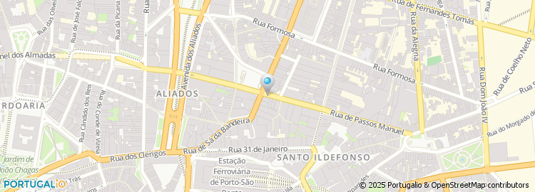 Mapa de Acacio Lopes Osorio & Filhos, Lda