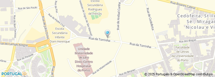 Mapa de Academia da Torrinha-Sociedade Gimnica da Torrinha Lda - Em Liquidação