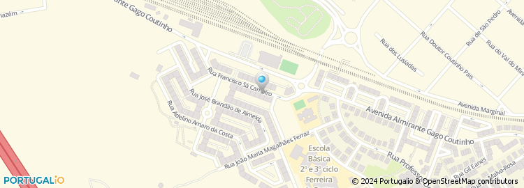 Mapa de Academia de Estudos - Rodrigues & Oliveira, Lda