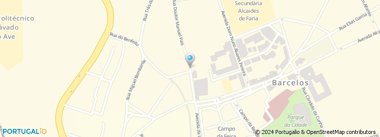 Mapa de Academia de Saúde Vieira, Amaral & Carvalho, Lda