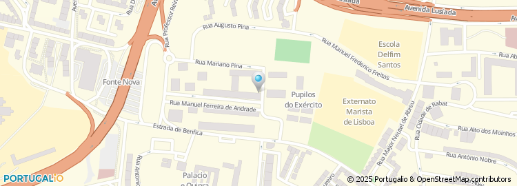 Mapa de Academia dos Miúdos