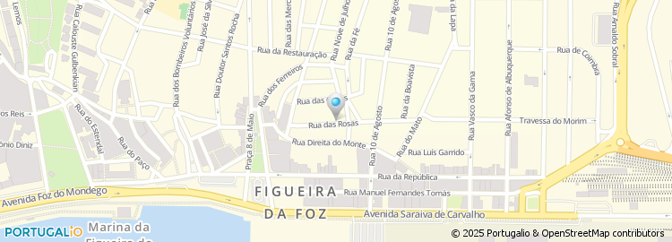 Mapa de Acapel-Acessorios de Automoveis e Pesca Lda
