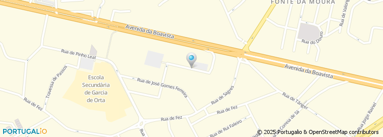 Mapa de Acrosswater - Investimentos Imobiliários, Lda