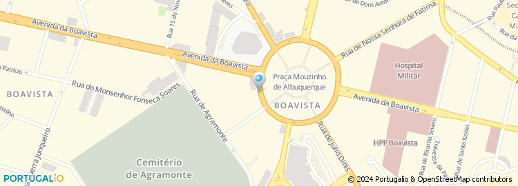 Mapa de Acústica Médica, Boavista-Porto