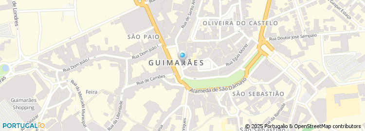 Mapa de Adão Pedro Vaz Fernandes & Companhia, Limitadada