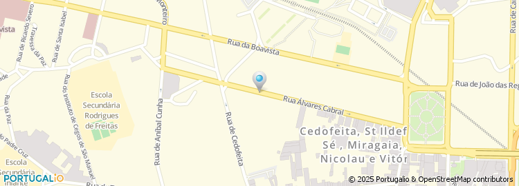 Mapa de Adega Coop. de Santa Marta de PenAguião