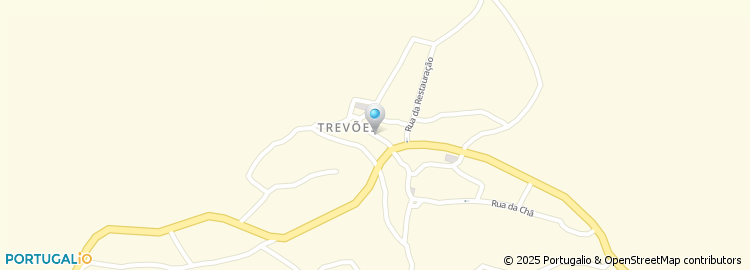Mapa de Adega Coop. de Trevoes, C.R.L