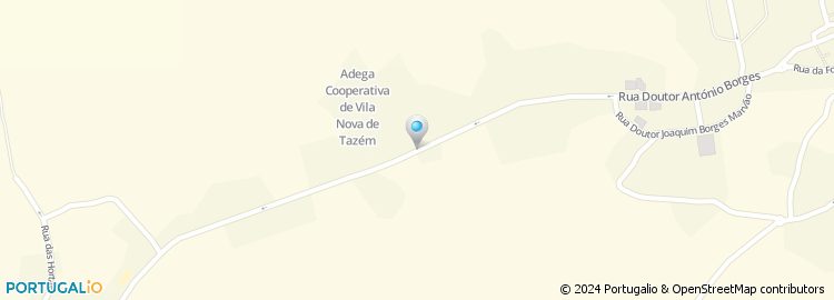 Mapa de Adega Coop. de Vila Nova de Tazem, C.R.L