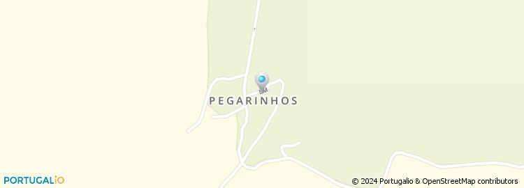 Mapa de Adega Regional de Pegarinhos, C.R.L