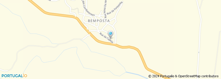 Mapa de Adega Tipica da Bemposta, Lda