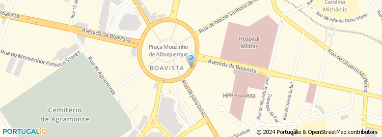 Mapa de Admin. do Condominio do Edificio Brasilia
