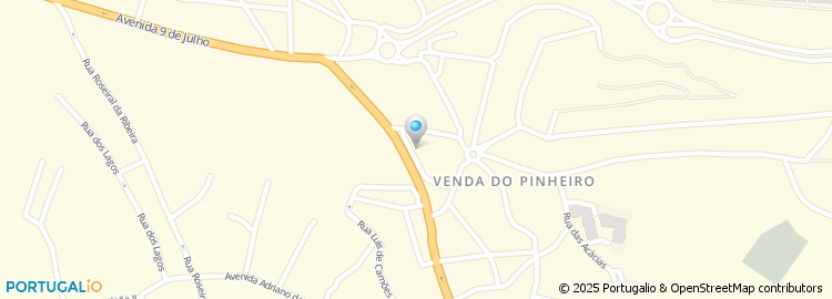Mapa de Adrepal Lda