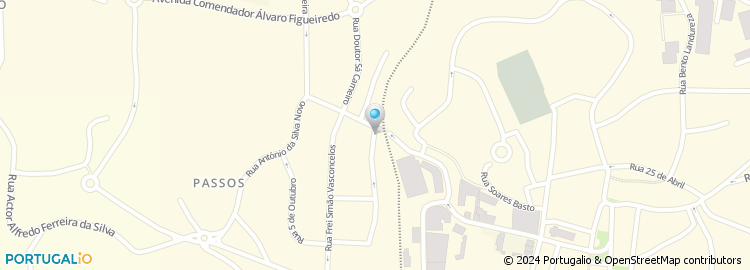 Mapa de AECOA - Associação Empresarial do Concelho de Oliveira de Azemeis