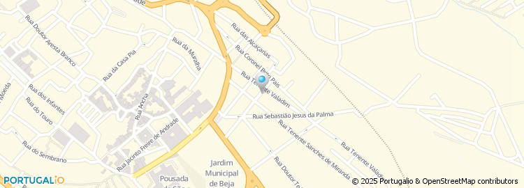 Mapa de Aerobeja - Representações Aeronauticas, Lda