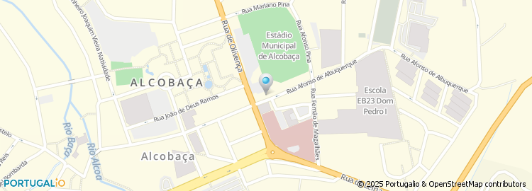 Mapa de Affidea Laboratórios - Alcobaça