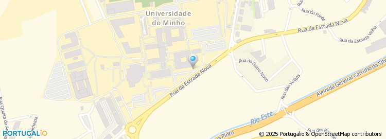 Mapa de AFUM, Associação de Funcionários da Universidade do Minho