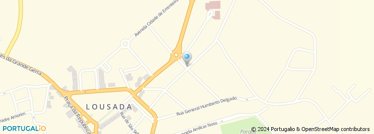Mapa de Agência de Viagens e Turismo de Lousada, Lda