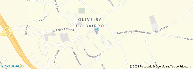 Mapa de Agência de Viagens Neves & Roça, Lda
