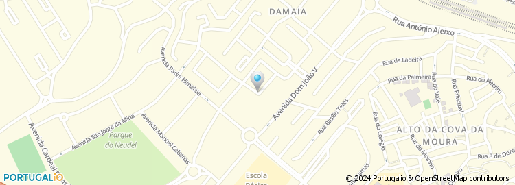 Mapa de Agência Funeraria Damaia, Lda