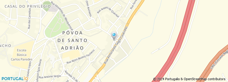 Mapa de Agostinho Marques de Pinho & Filhos, Lda
