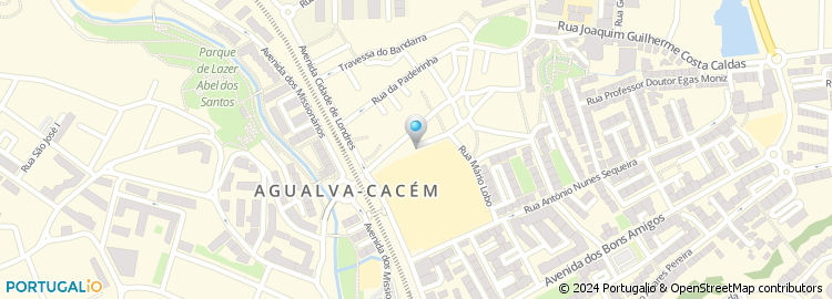 Mapa de Agualva Shopping