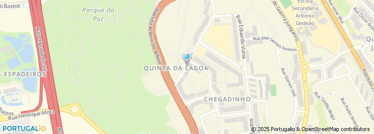 Mapa de Aguarela Cósmica Construções Unipessoal Lda