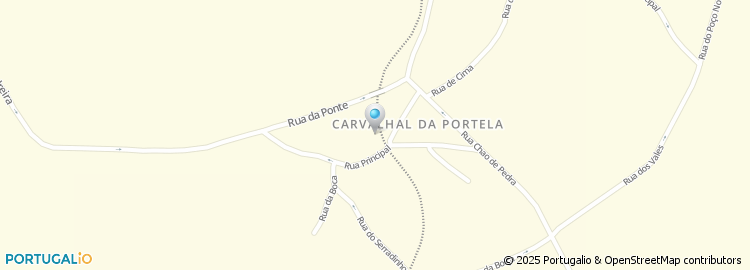 Mapa de Rua Chão de Pedra