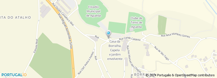 Mapa de Rua Conde Caldeira