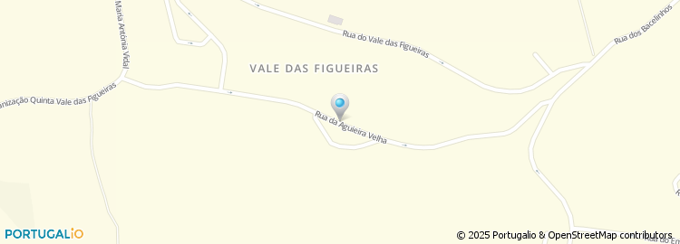 Mapa de Rua da Aguieira Velha