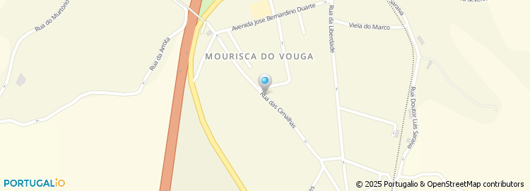 Mapa de Rua da Caçadeira