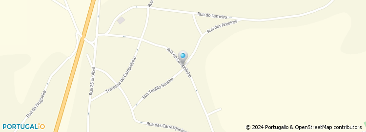 Mapa de Rua do Campolinho