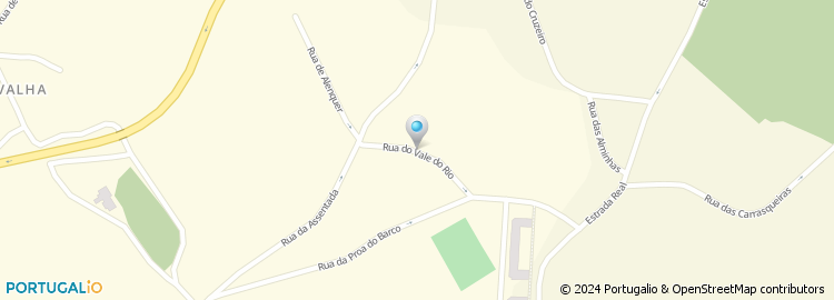 Mapa de Rua do Vale do Rico