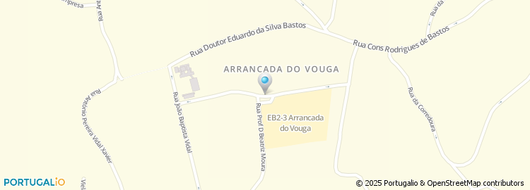 Mapa de Rua Inspector Arménio Gomes Santos