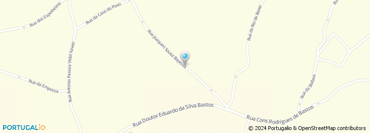 Mapa de Rua Joaquim Sousa Batista
