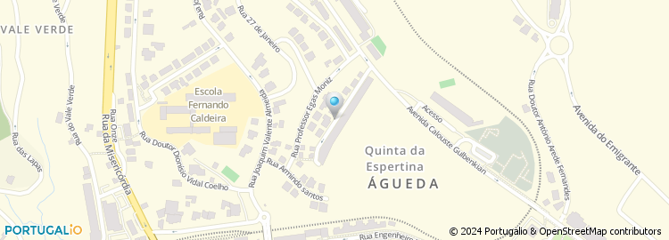 Mapa de Rua Professor Sebastião Dias Lobo