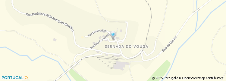 Mapa de Sernada do Vouga