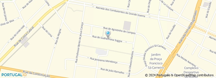 Mapa de Aguiar & Pinto, Lda