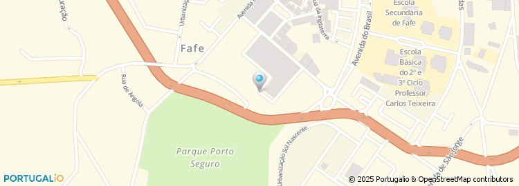 Mapa de Ah Tâmega - Gestão e Investimentos Na Saúde Lda