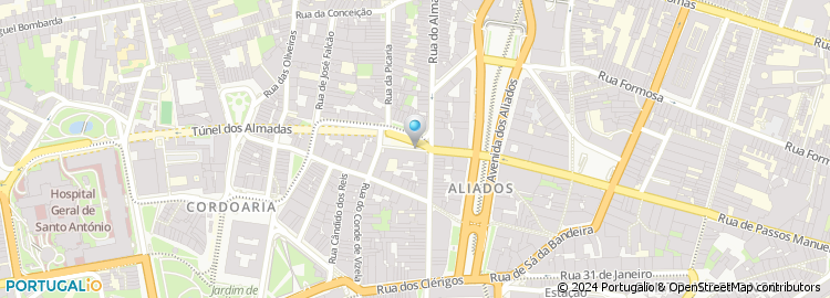 Mapa de Aires - Bespoke Tailor, Unipessoal Lda