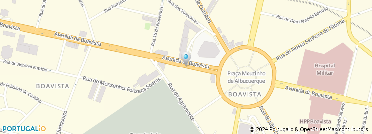 Mapa de Al Porto - Restaurante Italiano, Unip., Lda