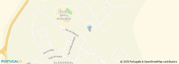 Mapa de Rua de São Bento