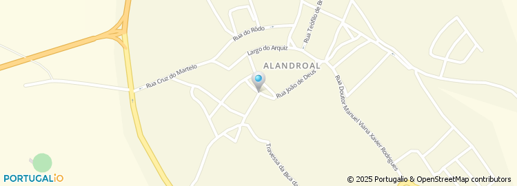 Mapa de Rua do Pinheiro
