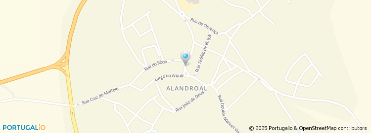 Mapa de Rua Doutor António José de Almeida