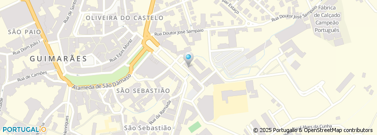 Mapa de Albano Dias Silva - Gravações e Carimbos, Lda