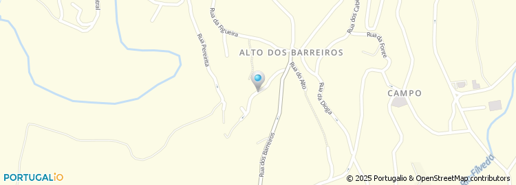 Mapa de Alto dos Barreiros